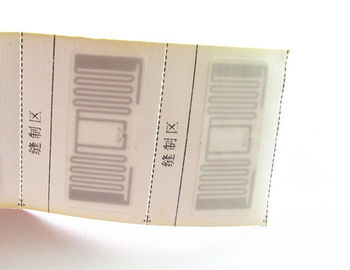 RFID Labe 의복 관리, 의복 반대로 카운터를 위한 UHF에 의하여 길쌈되는 꼬리표 ISO18000-6C 백지 상표