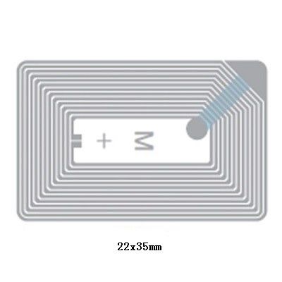 아이코드 SLI 칩과 13.56MHZ HF 마른 RFID 인레이 / 습식 인레이 PET