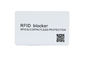 신용 신용 카드 지갑 보안을 위한 RFID 수동적  블로킹 카드