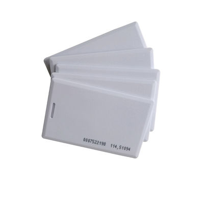 제어 시스템을 위한 에이치아이디 대합조개 껍질 T5577 하얀 비접촉형 스마트 카드 ID 125 khz 르프드 카드