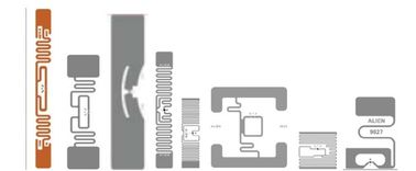AZ H3 칩 UHF 상감세공 건조한 상감세공 젖은 상감세공, 18000-6C 의정서 매우 고주파 RFID 상감세공